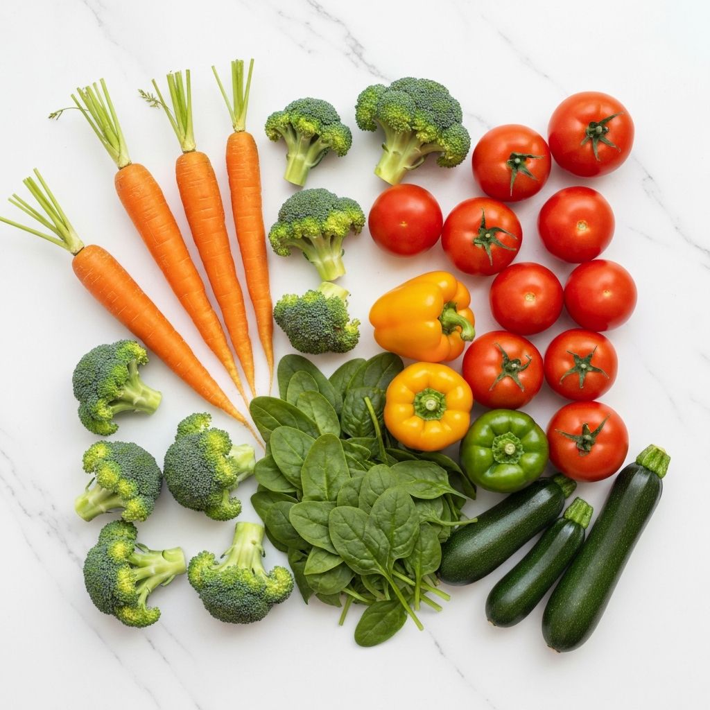 Różnorodne warzywa